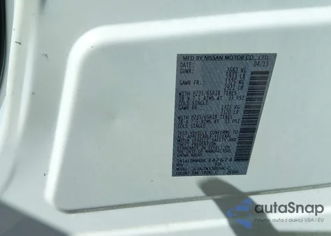 2013 Infiniti Jx35 from USA, damaged, VIN 5N1AL0MN8DC347674